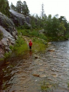 På tilbagevejen efterlod vi Ellen
