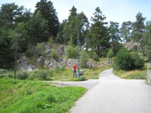 En tur i parken - ikke helt det samme som her i landet