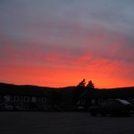 Det sidste vi så til solen på den ferie...