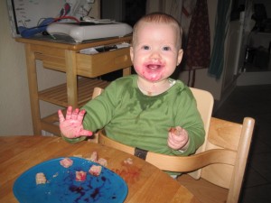 Syg pige - men rødbeder smager altid godt