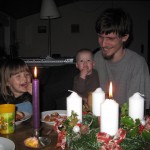 Og så hjem til adventskransen
