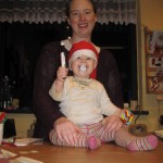 Så er der gøj på disken - hjemme hos mormor og morfar