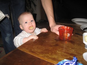 Morgenmad og den ene fyrfadsstage