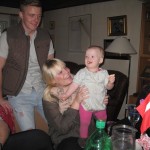 Karen med Katrine og Jim