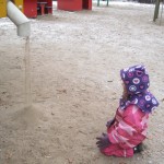 Man kunne hejse sand op og sende det ned i skakten