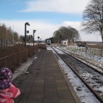 Så kører toget mod Århus