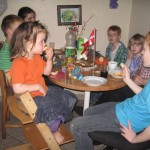 De fleste af fætre/kusinerne - og farmor/mormor