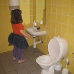 Toilet i pygmæstørrelse