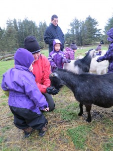 På bondegårdsbesøg