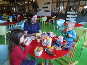 Frokost inden hjemkørsel