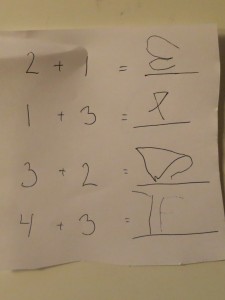 Ellen kan godt lide tal