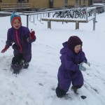 Sneboldkamp i midten af marts...