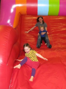 Alle tre på en gang