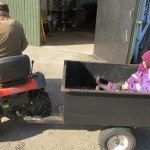 Og en lidt større traktor