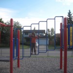 Legeplads lige om hjørnet