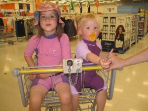 Indkøbsvogn med plads til to