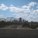 Skyline gennem en elefant