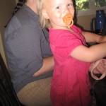 Glad pige klar til en ny dag