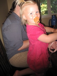 Glad pige klar til en ny dag