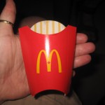 Børnestørrelse pommes frites