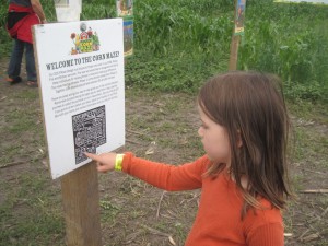 På vej ind i den store labyrint