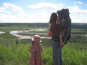 Udsigt over Weaselhead