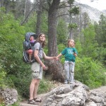 Familien nyder udsigten