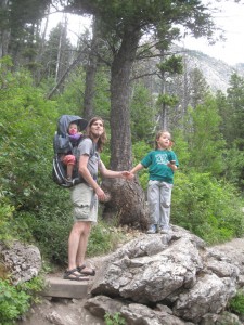 Familien nyder udsigten