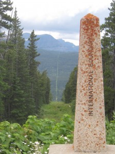 Grænsen mellem Canada og USA