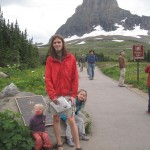 Med Reynolds Mountain i baggrunden