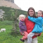 Familien og en bjergged