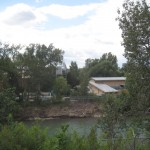 Den lukkede del af zoo