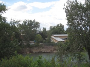 Den lukkede del af zoo